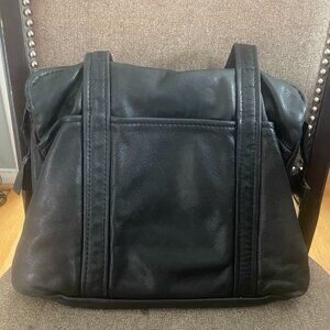 JD Leather Co. Black Tote Shoulder bag